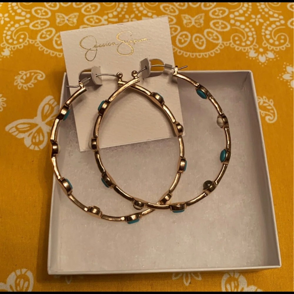 Jessica Simpson Hoop Earrings